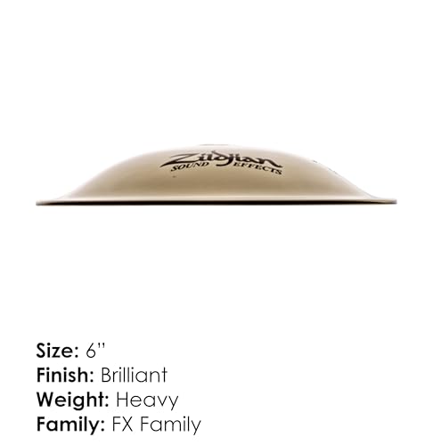 Zildjian Avedis Zildjian Company FX Series ZIL-BEL - Small 6 Inches - Image 2