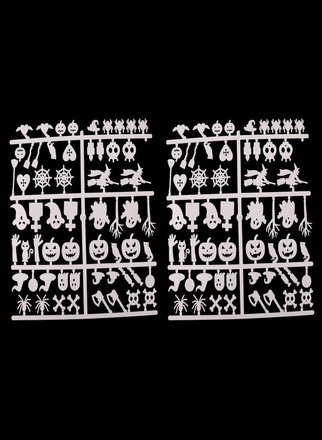 JAGTRADE Set of 2 Characters for Felt Letter Board Message Board Letterboard Plastic Halloween Letters for Home Office Decoration - Image 3