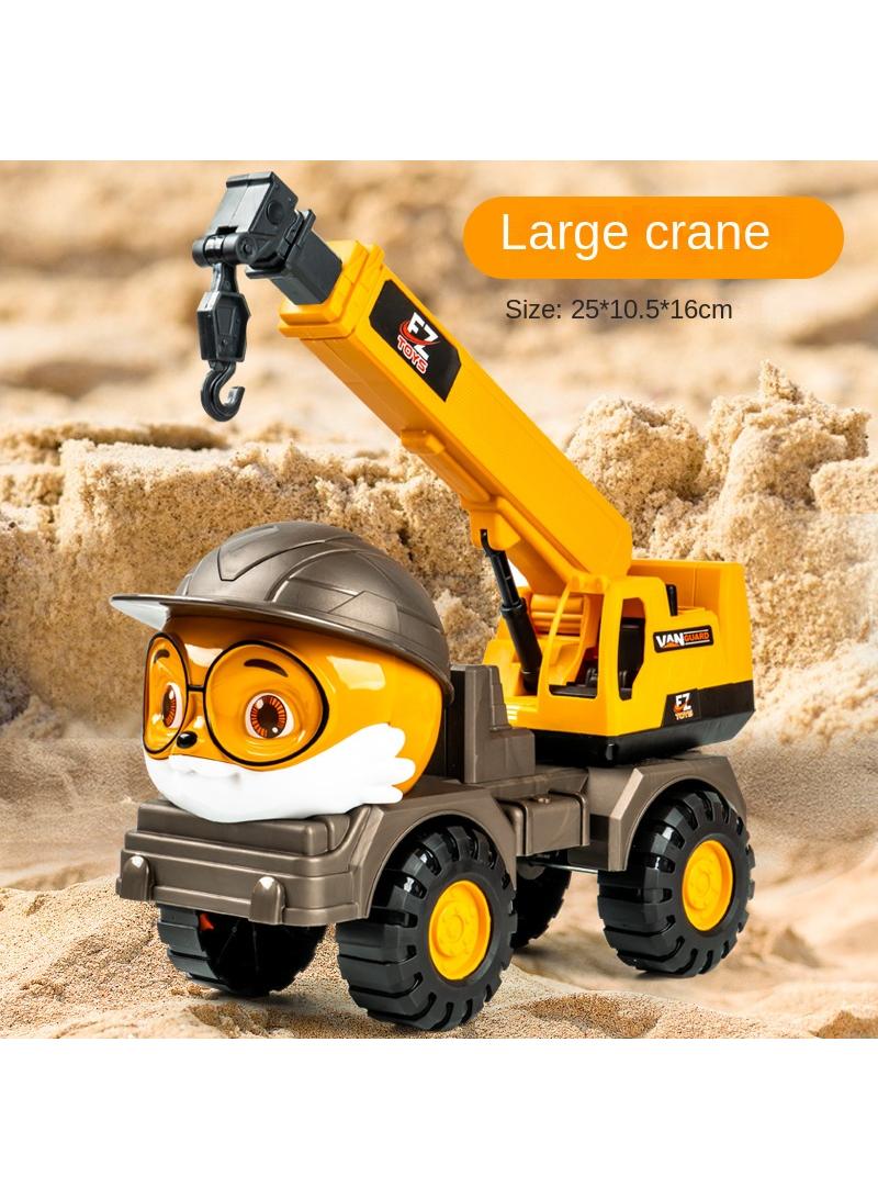 Y&D Simulation Of Children's Fall-resistant Engineering Cement Mixer Truck Model Toy - Image 1