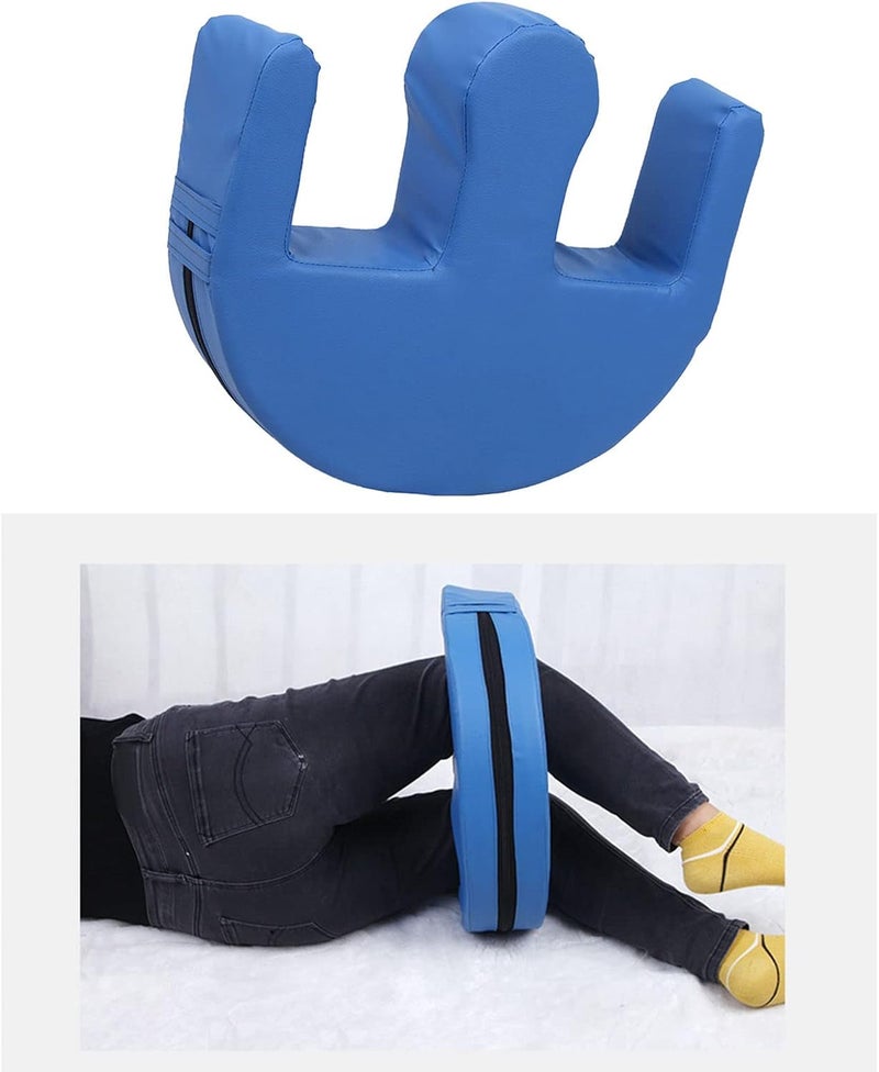 klarako U Shaped Bed Turn Over Assistant Multipurpose Elderly Turnover Device Pad Cushion for People Patients Disability Aids Wheel Chair Bed Care Equipment  Sponge Blue - Image 4