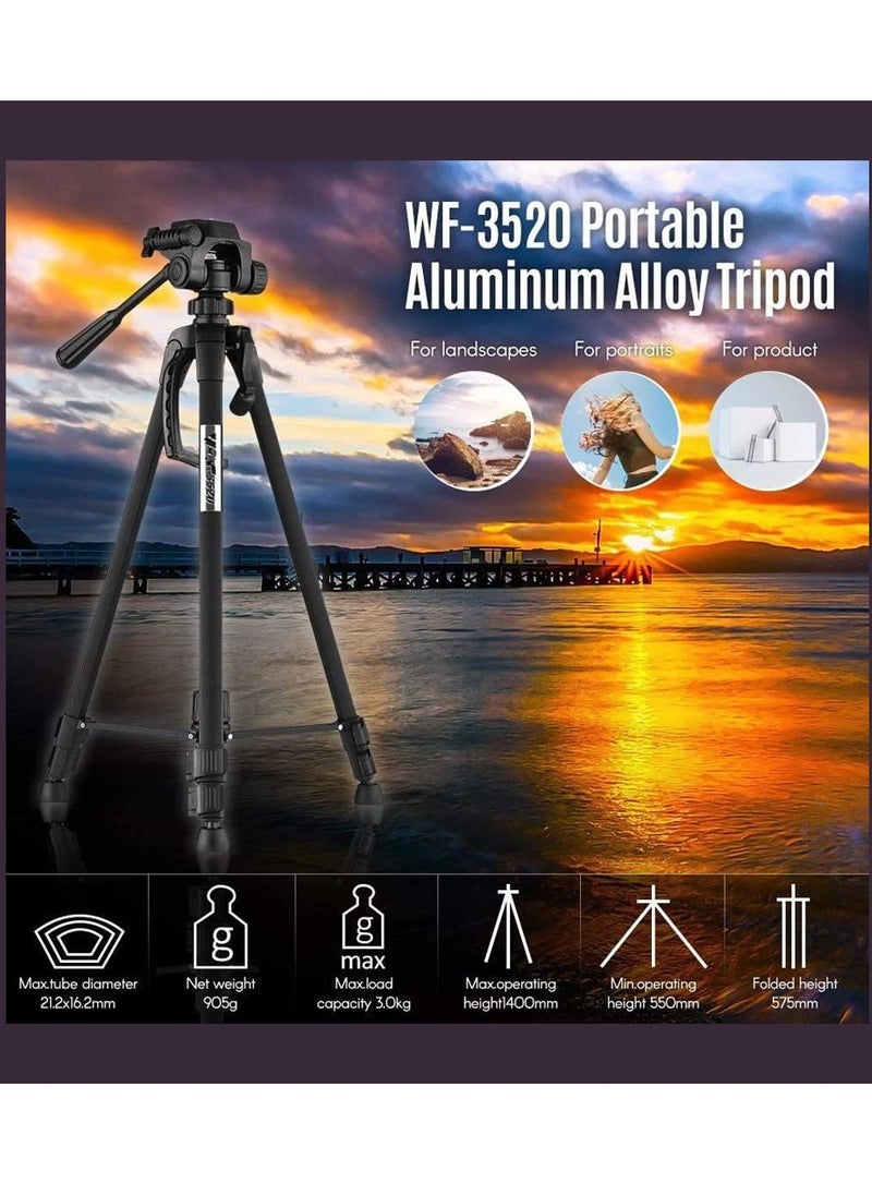 VF Photo Tripod stand for Camera Camcorder 3520 Black tripod tripe extensor  - Image 2