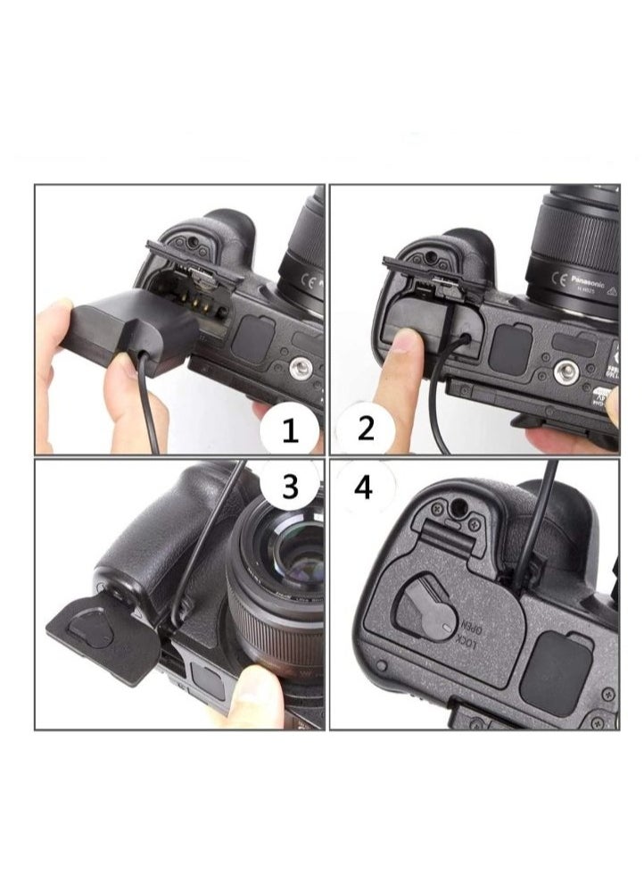 BESTON - BESTON Dummy Battery Replacement with LP.E6 - 8V - 3A - Replacement dummy battery for cameras using LP.E6 battery type. - Image 1