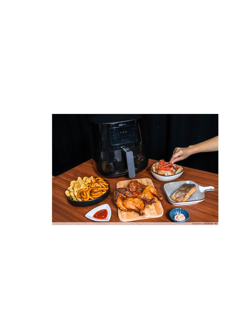 Healthy Air Fryer Sokany Touch Screen Digital - 4.1L  Philps +gift Bag Dukan Alaa - Image 4