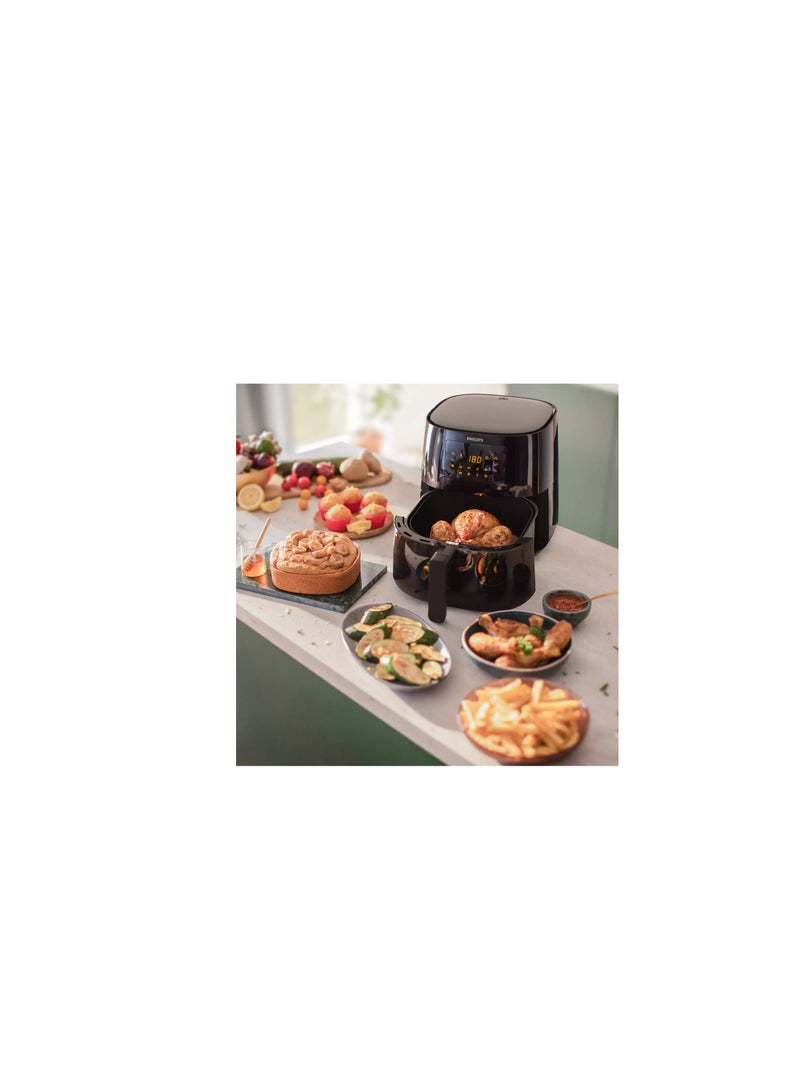 Healthy Air Fryer Sokany Touch Screen Digital - 4.1L  Philps +gift Bag Dukan Alaa - Image 3