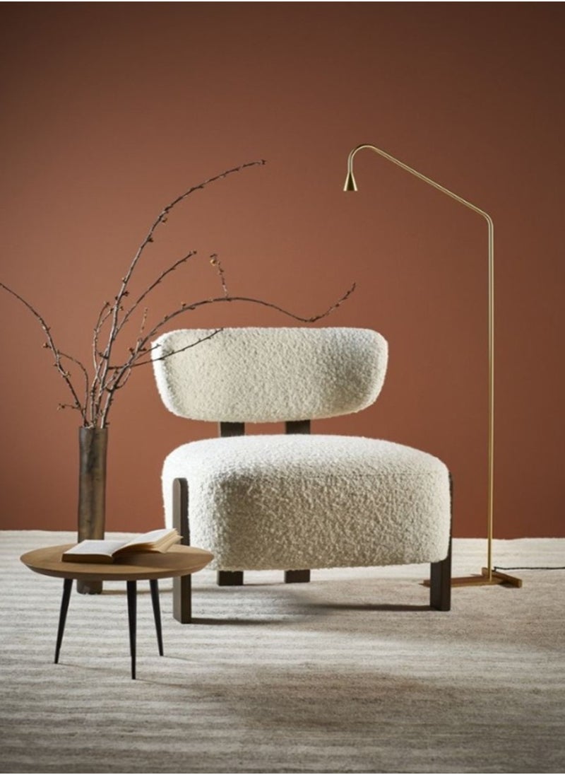 Modern Bouklet Fabric Chair