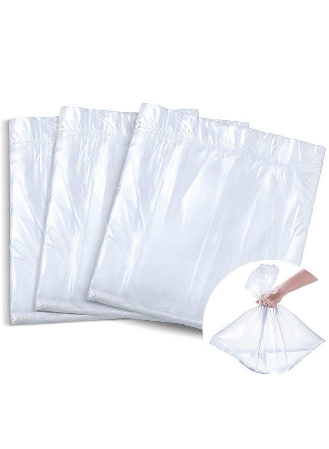 Chinco 100 Pcs Disposable Foot Tub Liner Portable Bath Basin Bags Plastic Pedicure Spa Bags Thin Large Foot Bath Liners Disposable Pedicure Liners For Foot Pedicure Spa Hotel Home Use, 25 X 23 Inches - Image 1