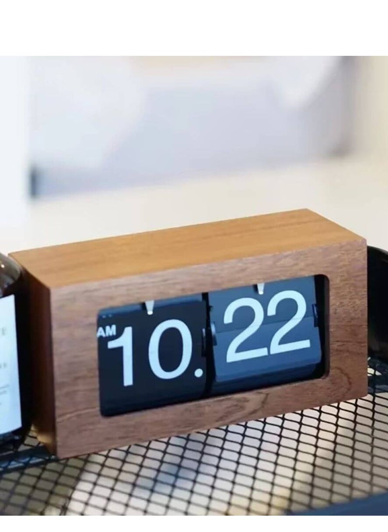 فيبكا Flip Clock Modern Home and Office Decor  - Image 1