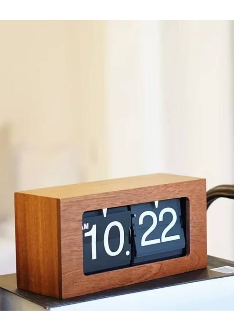 فيبكا Flip Clock Modern Home and Office Decor  - Image 2