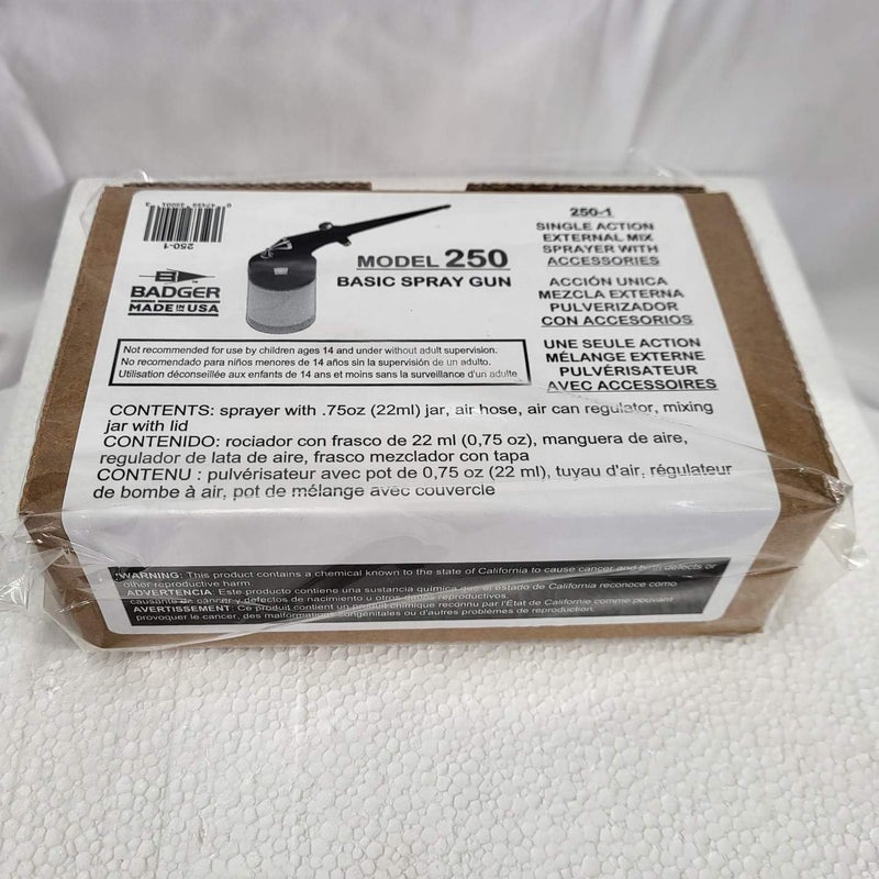 Badger Air-Brush Co. Badger Air-Brush Co 250-1 Basic Spray Gun Set - Image 3