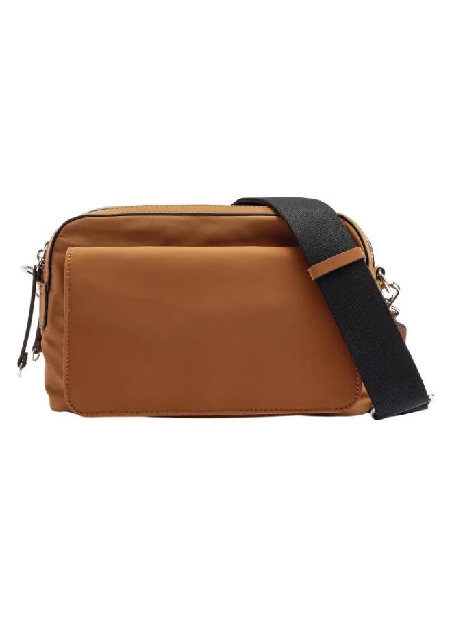 PARFOIS Nylon Crossbody Bag With Flap
