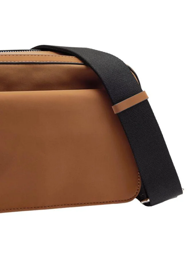 PARFOIS Nylon Crossbody Bag With Flap