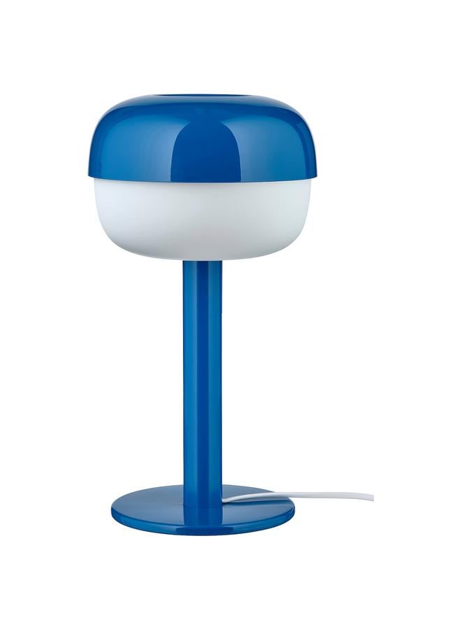 Zaboon Table Lamp, Blue, 36 Cm - Image 1