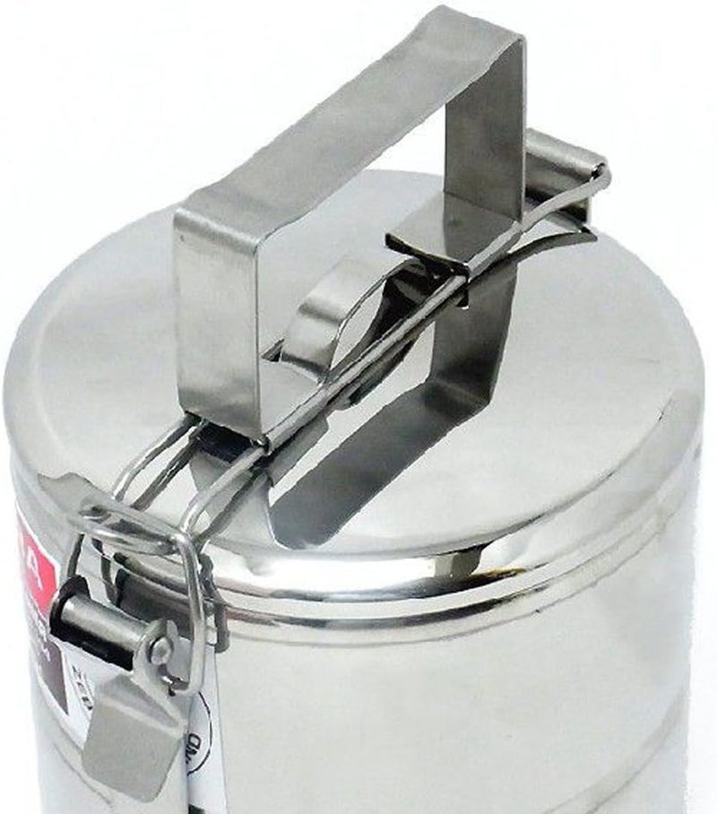 زيبرا تكنولوجيز Zebra 119ZB-150-102 حامل طعام من الف��لاذ المقاوم للصدأ ذو طبقتين، 10 سم - Image 3