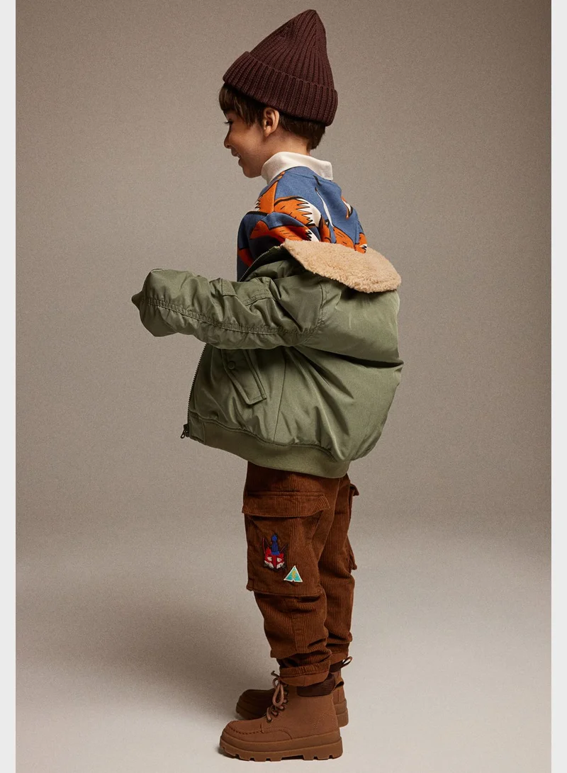 H&M Kids Wolf Print Sweatshirt