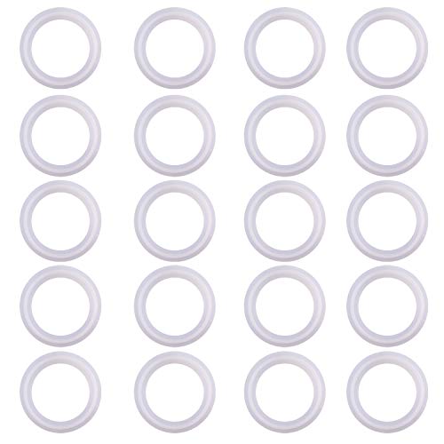 DERNORD Silicone Gasket Tri-Clover (Tri-clamp) O-Ring - 1.5 Inch (Pack of 20) - Image 1
