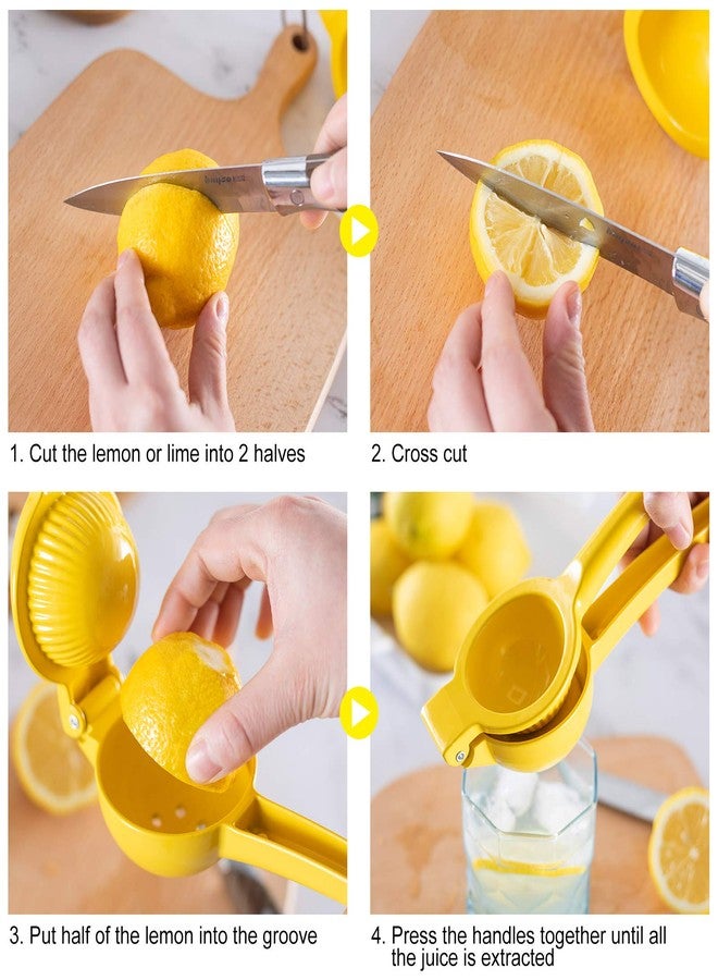 Buzazzy Metal Lemon Squeezer Lemon Juicer Lime Squeezer, Manual Juicer Citrus Squeezer, Premium Quality Hand Juicer - Image 4