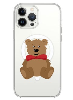Magnetic Case for iPhone 14 Pro 6.1-inch Compatible with MagSafe Wireless Charging, Shockproof Phone Bumper Cover teddy bear copy