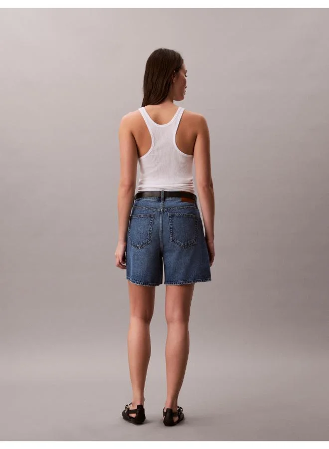 Calvin Klein Jeans  Casual Hi Rise A-Line Caroli Shorts for Women | Best Price UAE