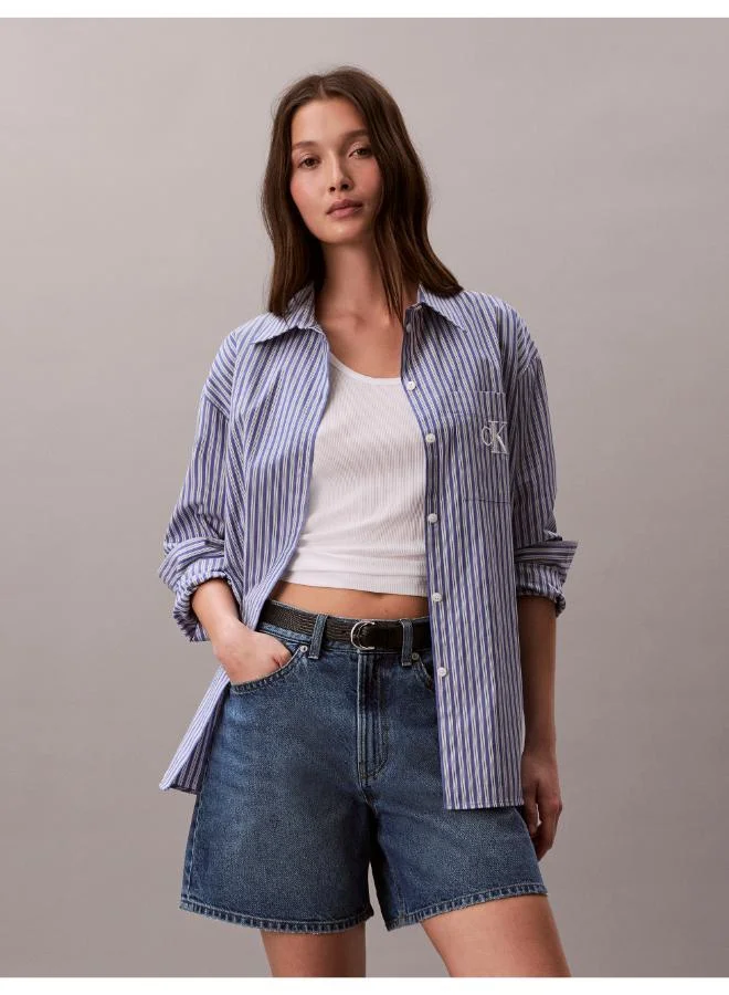 Calvin Klein Jeans  Casual Hi Rise A-Line Caroli Shorts for Women | Best Price UAE