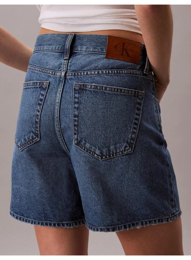 Calvin Klein Jeans  Casual Hi Rise A-Line Caroli Shorts for Women | Best Price UAE