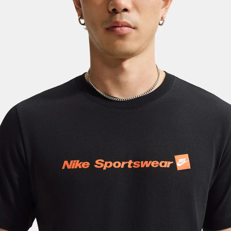 Nike Black Men's Sportswear T-Shirt for Men | Best Price UAE