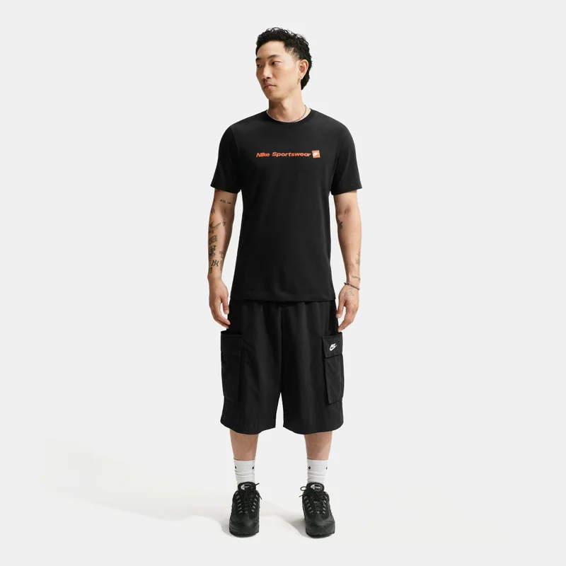 Nike Black Men's Sportswear T-Shirt for Men | Best Price UAE