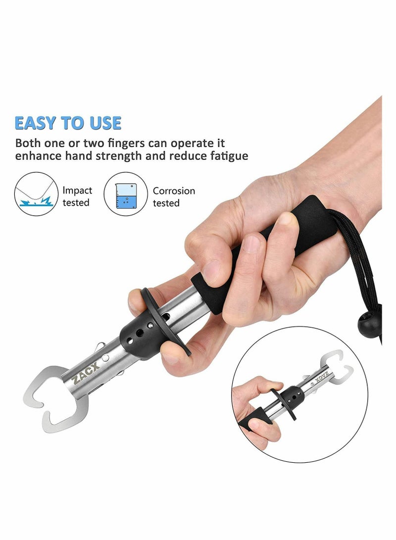 Y&D Fishing Pliers, Fish Lip Gripper Upgraded Muti-Function Pliers Hook Remover Split Ring, Fly Tools Set Ice Gear Gifts for Men  - Image 4