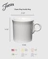 Fiesta® Classic Ring Handle Mug (10.25oz) – Durable Ceramic, Lead-Free, Dishwasher/Microwave/Oven Safe – Made in USA Dinnerware - Sunflower - Image 2