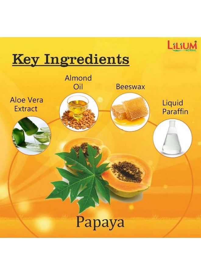 LILIUM Papaya Facial Kit With Scrub, Cream, Gel And Pack, 1000G (1Kg)  - Image 4