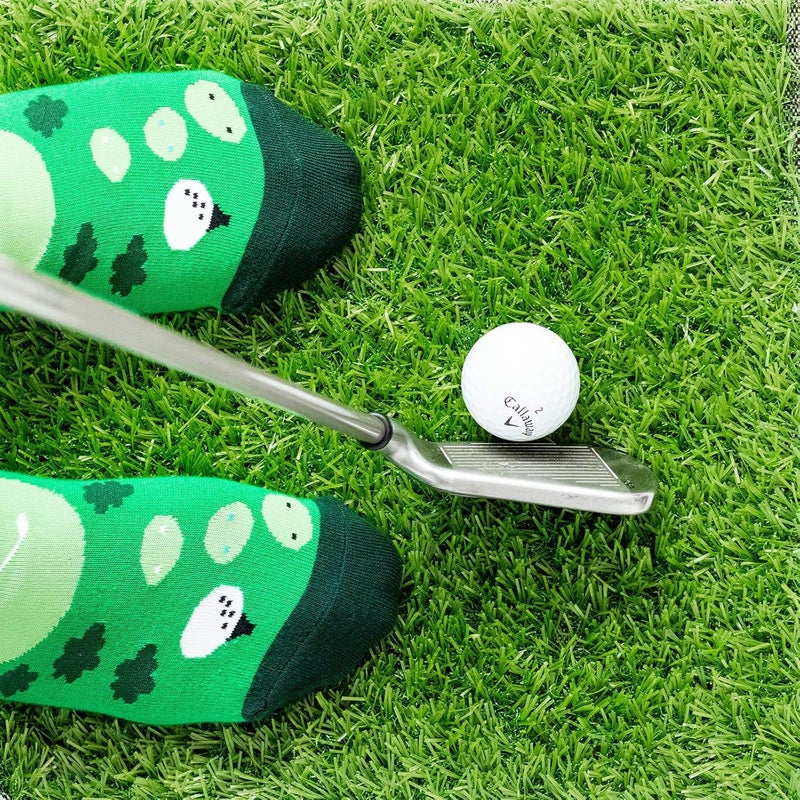 Lavley Funny Golf Socks - Fun gift for golfers - Unisex one size fits most - Great for birthdays or stocking stuffers - Image 4