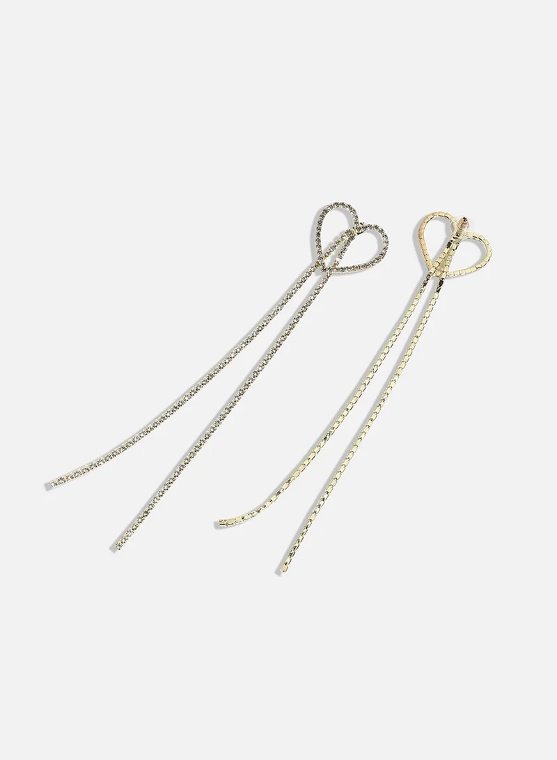 SOHI Sleek Sophistication Chic Artificial Earring Jewellery