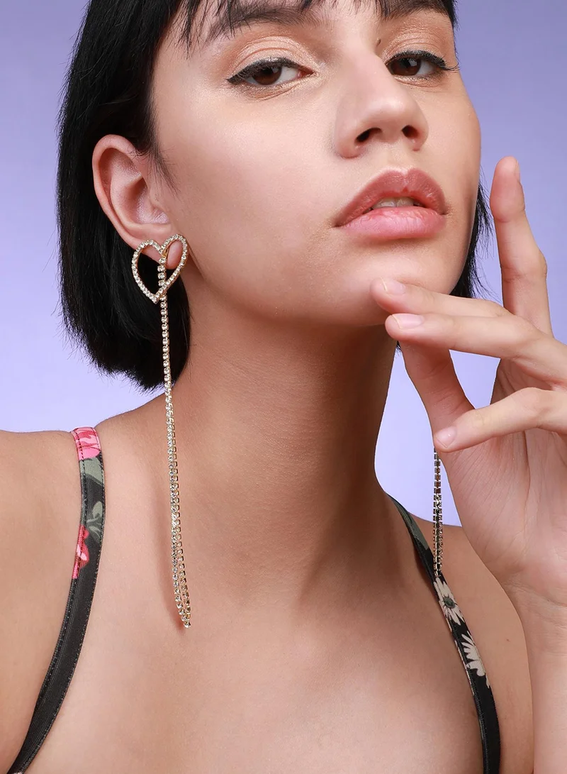 SOHI Sleek Sophistication Chic Artificial Earring Jewellery
