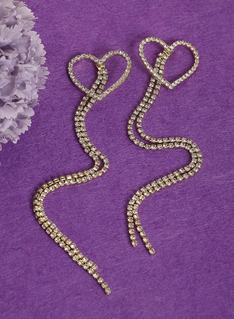 SOHI Sleek Sophistication Chic Artificial Earring Jewellery