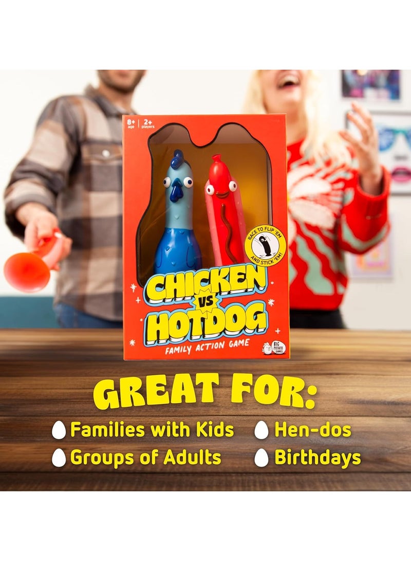 عام **لعبة حفلات تفاعلية - تصميم ديك رومي/هوت دوغ ممتع، مثالية للحفلات العائلية والاجتماعات** - Image 3
