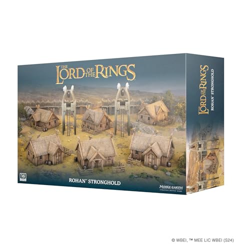 Games Workshop MiddleEarth Strategy Battle Games Rohan Stronghold Boxed Set of Scenery - Image 1