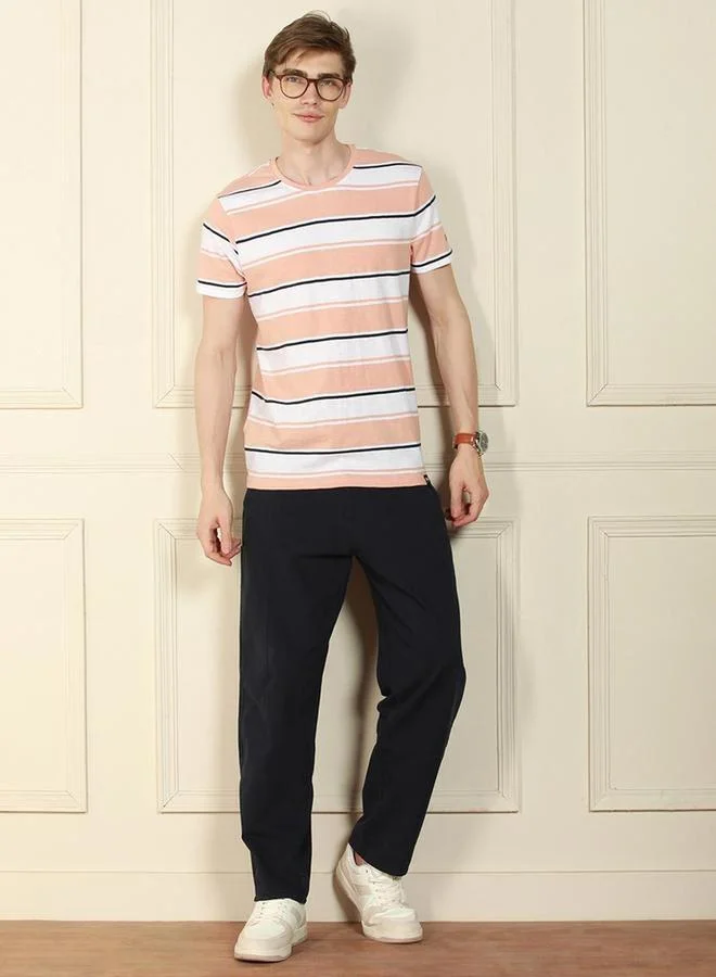 Dennis Lingo Striped Short Sleeves T-Shirt by Styli
