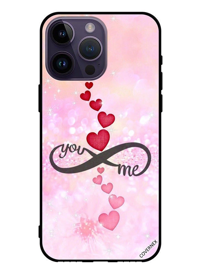 Covernex Protective Case Cover For Apple iPhone 14 Pro Max Hearts You & Me Forever - Image 1