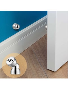 SYOSI SYOSI Powerful Magnetic DoorStop, Stainless Steel Magnetic Door Stopper Door Holder for Bedroom Bathroom Kitchen Home Office  - Image 5