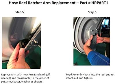 Primefit HRPART1 Locking Cam and Spring assembly  Replacement part for Primefit HRRUB380503 Air Hose Reel - Image 4