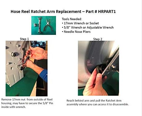 Primefit HRPART1 Locking Cam and Spring assembly  Replacement part for Primefit HRRUB380503 Air Hose Reel - Image 2