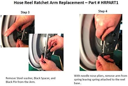 Primefit HRPART1 Locking Cam and Spring assembly  Replacement part for Primefit HRRUB380503 Air Hose Reel - Image 3