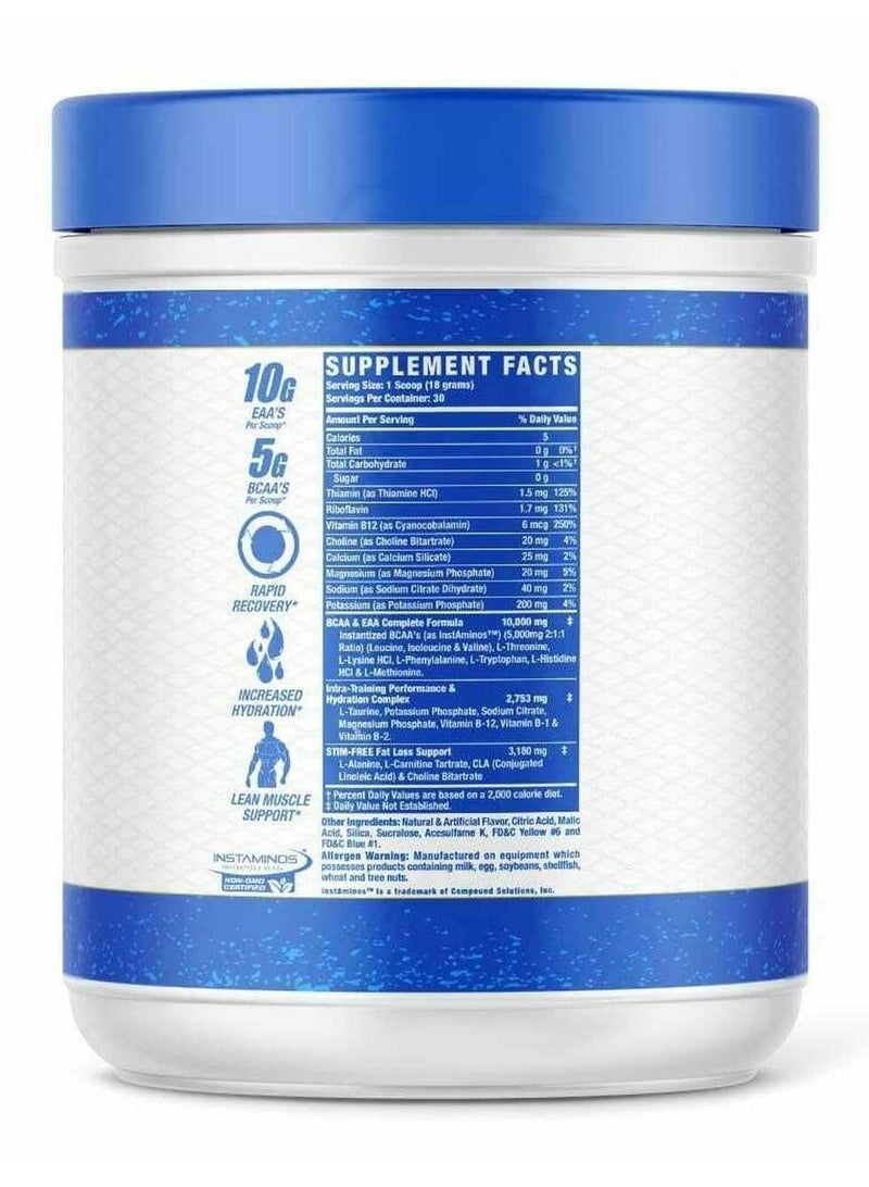 روني كولمان RC Amino Tone + EAA Blue Razz 1.2 رطل - Image 2