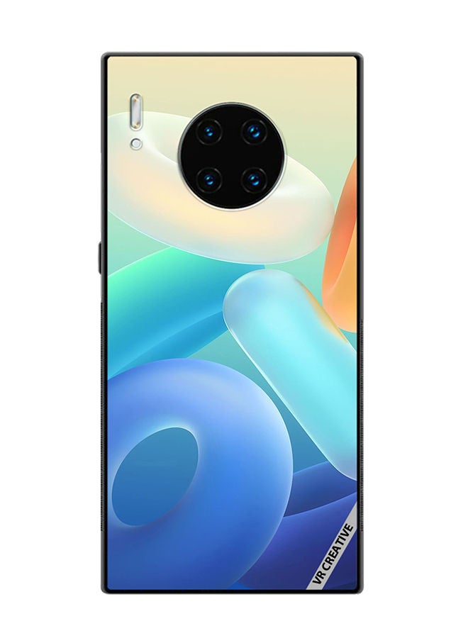 VR CREATIVE Protective Case Cover For Huawei Mate 30 Pro Rings Design Multicolour - Image 1