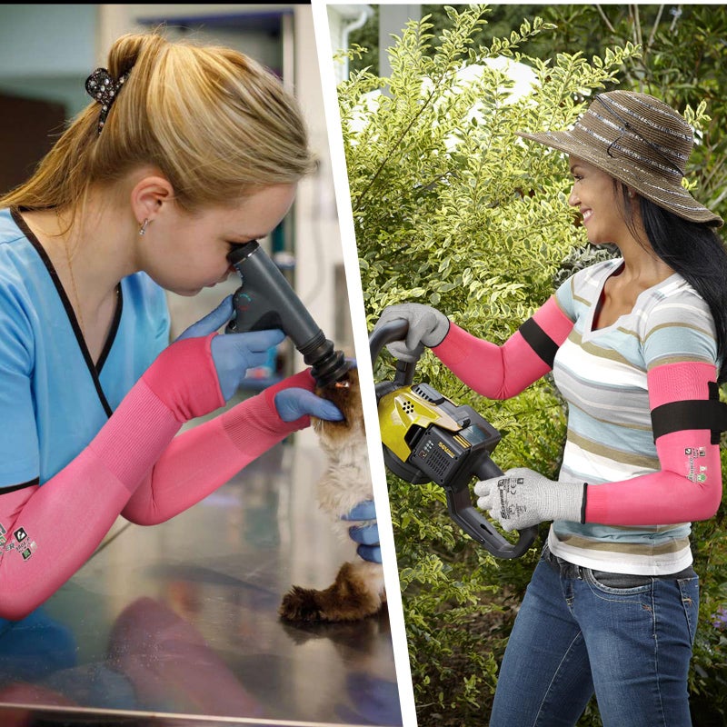 Schwer AIR-SKIN ANSI A6 Cut Resistant Arm Sleeves for Men & Women S901-P, Arm Protectors for High Risk Work, Arm Protectors for Thin Skin, Gardening Sleeves for Farming, Lightweight - Image 4