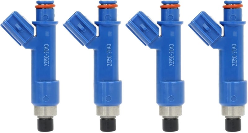 ANGLEWIDE 4Pcs Fuel Injectors Set 23250-21040 for Toyota Yaris 2006-2014 - Image 1