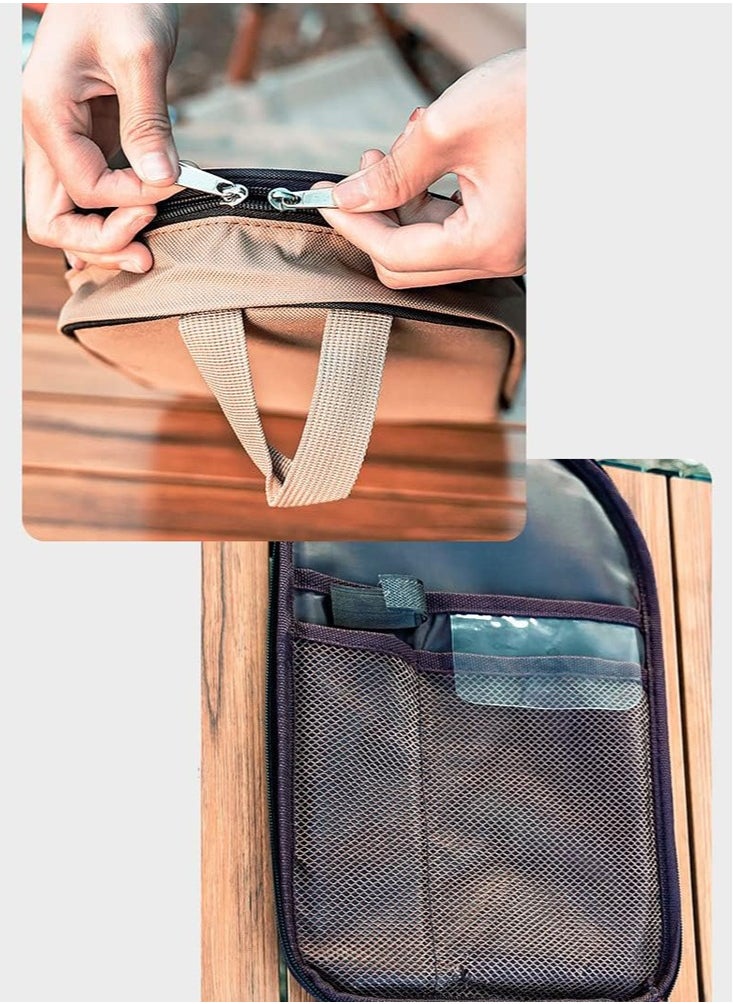 Perfii Camping Cooking Utensils Bag for Outdoor Cookware Perfect for Travel Picnic RVs Camping BBQs Parties  - Image 3