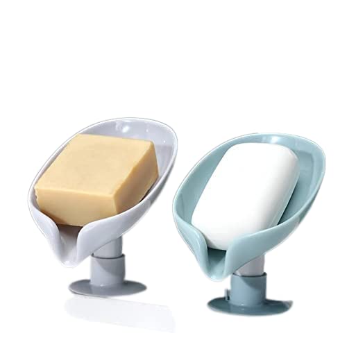 Lumber Leaf-Shape Soap Holder || Suitable for Shower, Bathroom, Kitchen Sink || Multicolor - Image 1