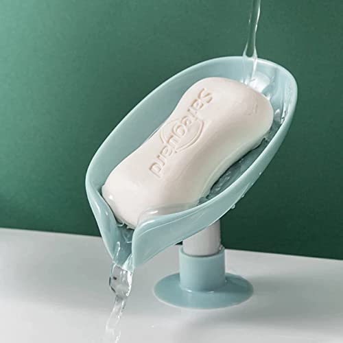 Lumber Leaf-Shape Soap Holder || Suitable for Shower, Bathroom, Kitchen Sink || Multicolor - Image 2
