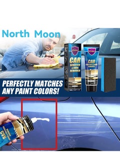 Angmei Car Scratch Remover Kit, 120ml Car Scratch Repair Paste, Scratch Removal Paste for Repairing Car Scratches, Car Maintenance and Refurbishment Paint Scratch Polishing Repair Paste  - Image 1