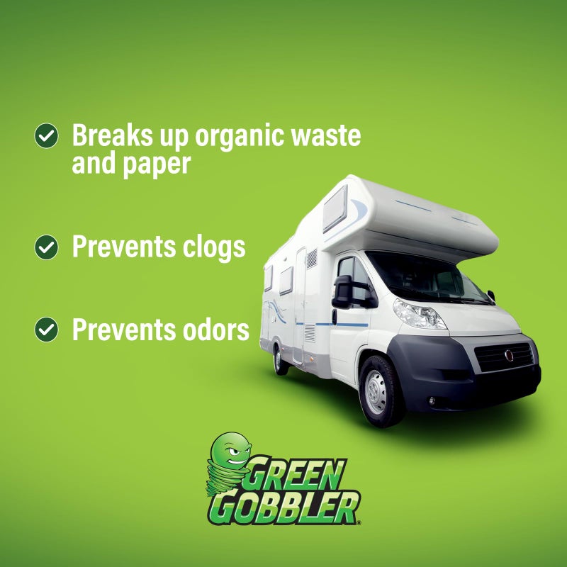 Green Gobbler, Portable Toilet Porta Potty Chemical Waste DIGESTANT & DEODORIZER - 1 Gallon/Fresh Scent (Up to 42 Doses per Gallon) - Image 4